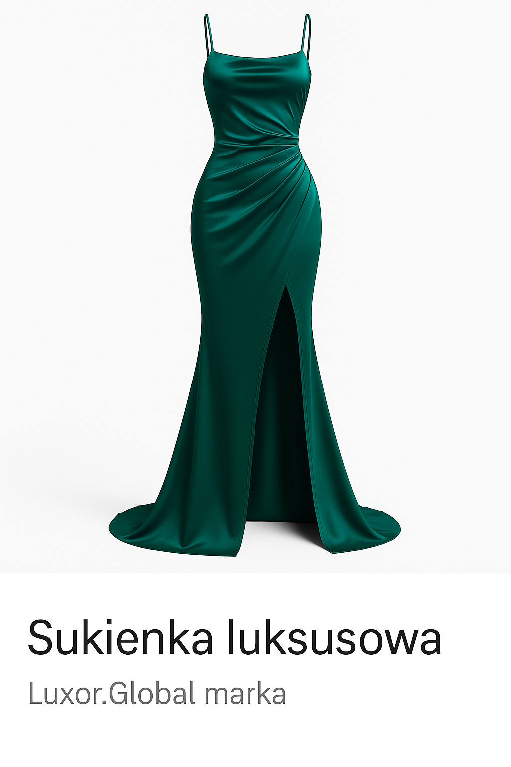 Luxor Global – Sukienka Wieczorowa Premium